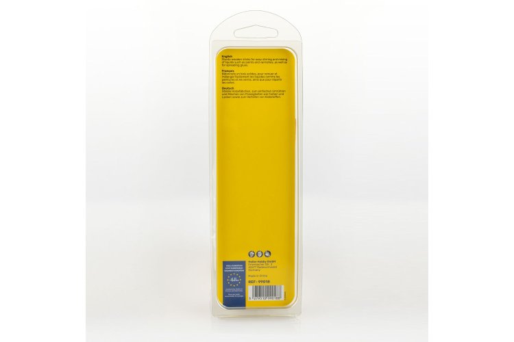 Heller 99018 Hobby Houten verfroerstokjes - 25 stuks - Hel99018 xs 2 - HEL99018-XS