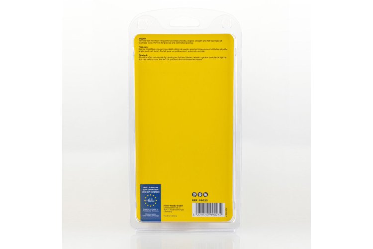 Heller 99023 Hobby Pincettenset - 4 stuks - Hel99023 xs 2 - HEL99023-XS