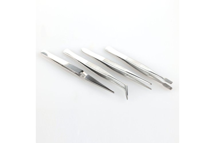 Heller 99023 Hobby Pincettenset - 4 stuks - Hel99023 xs 3 - HEL99023-XS