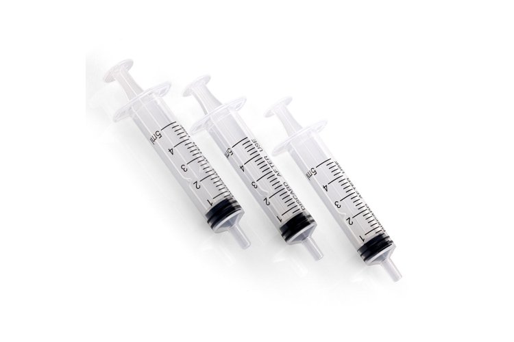 Heller 99026 Dosing Syringes 5 ml - 3 Pieces - Hel99026 xs 3 - HEL99026-XS