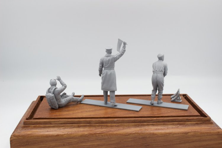 1:32 IBG Models 32006 Polish Pilot and Ground Crew 1939 WWII - 3 Figures - Ibg32006 4 - IBG32006