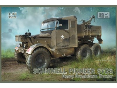 1:35 IBG Models 35029 Scammell Pioneer SV2S Heavy Breakdown Tractor - Ibg35029 1 1 - IBG35029
