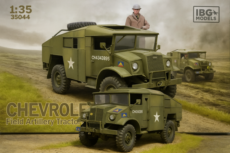 1:35 IBG Models 35044 Chevrolet Field Artillery Tractor (FAT-4) - Military Vehicle - Ibg35044 100 - IBG35044
