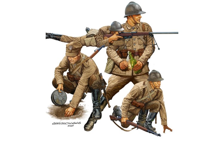 1:35 IBG Models 35050 Polish Cavalry - Uhlans 1939 WWII - 4 Figures - Ibg35050 2 - IBG35050