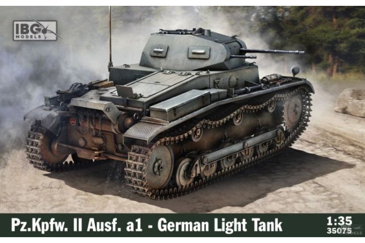 1:35 IBG Models 35075 Pz.Kpfw. II Ausf. A1 - Special Limited Edition - German Light Tank - Ibg35075 1 - IBG35075