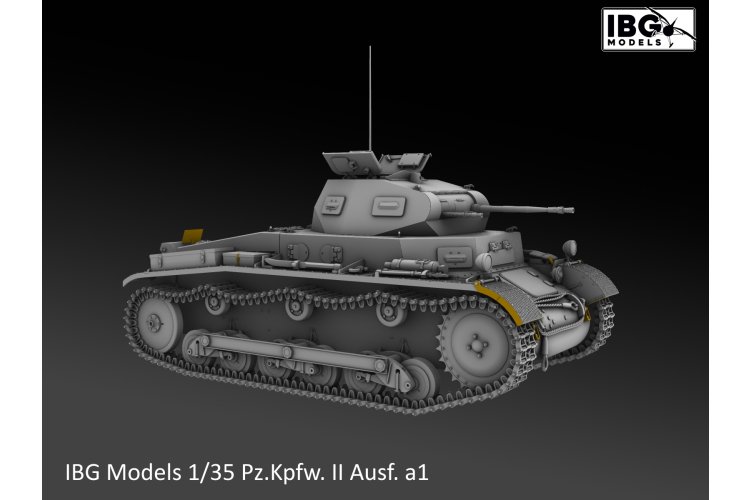 1:35 IBG Models 35075 Pz.Kpfw. II Ausf. A1 - Special Limited Edition - German Light Tank - Ibg35075 10 - IBG35075