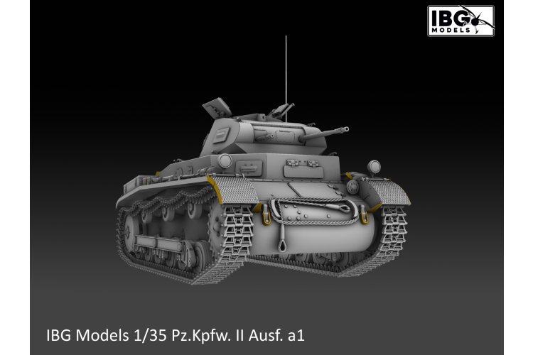 1:35 IBG Models 35075 Pz.Kpfw. II Ausf. A1 - Special Limited Edition - German Light Tank - Ibg35075 11 - IBG35075