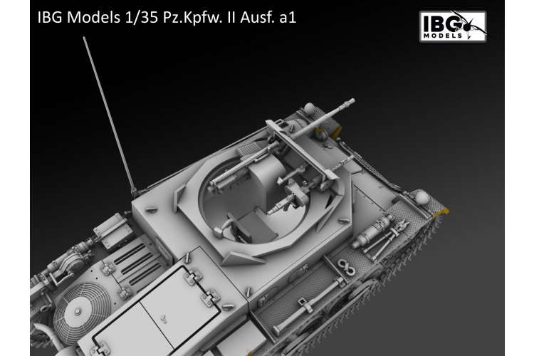 1:35 IBG Models 35075 Pz.Kpfw. II Ausf. A1 - Special Limited Edition - German Light Tank - Ibg35075 12 - IBG35075