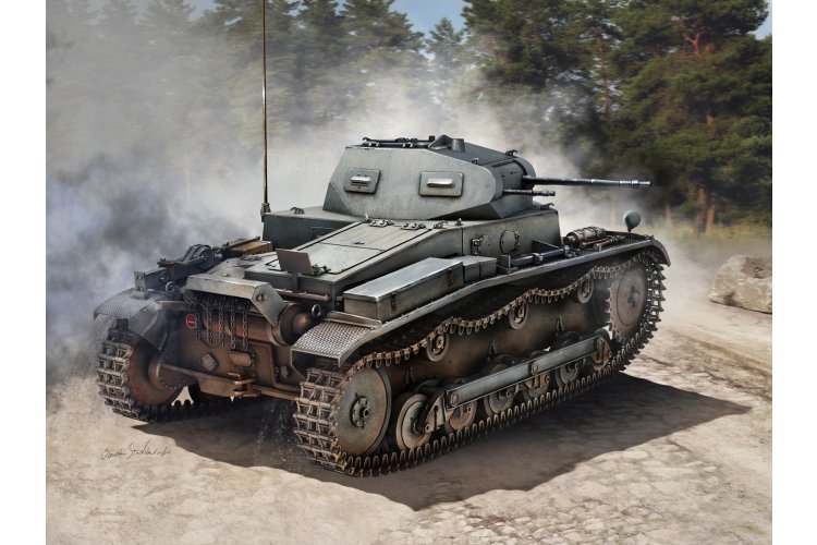 1:35 IBG Models 35075 Pz.Kpfw. II Ausf. A1 - Special Limited Edition - German Light Tank - Ibg35075 2 - IBG35075