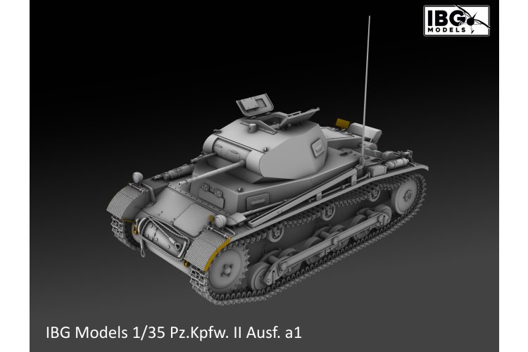 1:35 IBG Models 35075 Pz.Kpfw. II Ausf. A1 - Special Limited Edition - German Light Tank - Ibg35075 3 - IBG35075