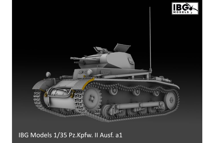 1:35 IBG Models 35075 Pz.Kpfw. II Ausf. A1 - Special Limited Edition - German Light Tank - Ibg35075 4 - IBG35075