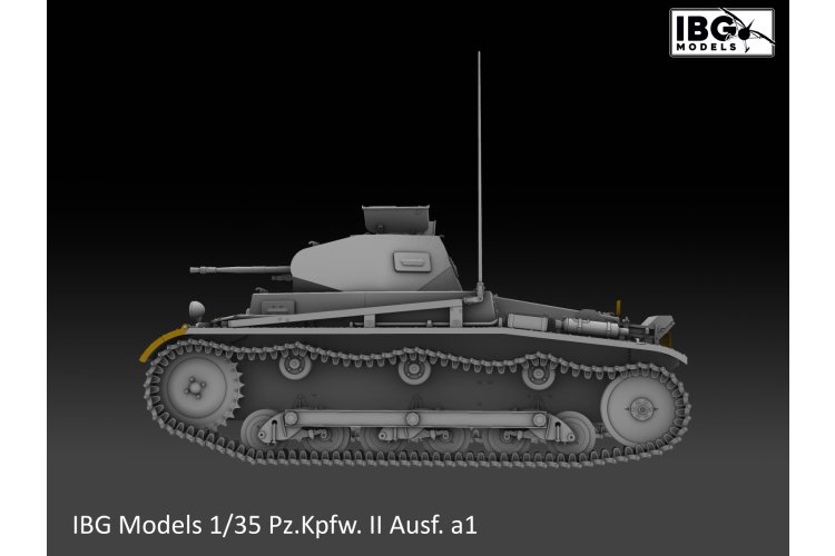 1:35 IBG Models 35075 Pz.Kpfw. II Ausf. A1 - Special Limited Edition - German Light Tank - Ibg35075 5 - IBG35075