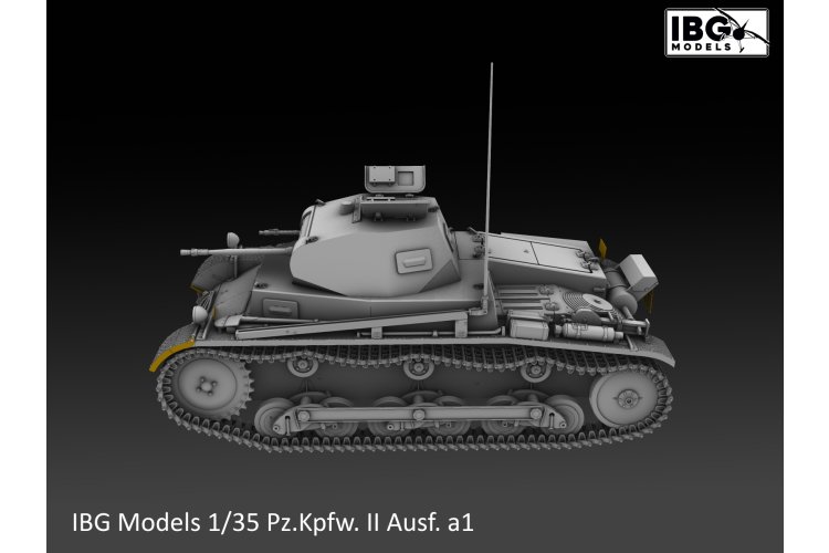 1:35 IBG Models 35075 Pz.Kpfw. II Ausf. A1 - Special Limited Edition - German Light Tank - Ibg35075 6 - IBG35075