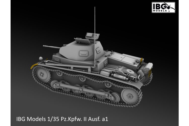 1:35 IBG Models 35075 Pz.Kpfw. II Ausf. A1 - Special Limited Edition - German Light Tank - Ibg35075 7 - IBG35075