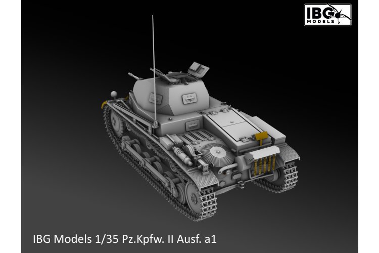1:35 IBG Models 35075 Pz.Kpfw. II Ausf. A1 - Special Limited Edition - German Light Tank - Ibg35075 8 - IBG35075