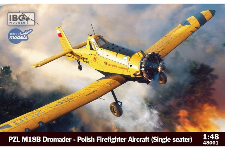 1:48 IBG Models 48001 PZL M18B Dromader - Polish Firefighting Aircraft - Ibg48001 1 - IBG48001