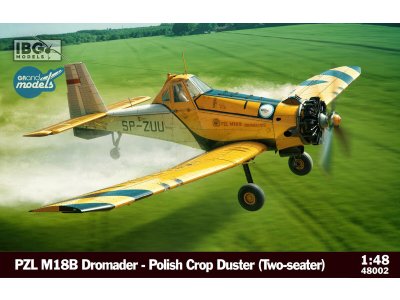 1:48 IBG Models 48002 PZL M18B Dromader - Poolse Landbouwsproeier Tweezitter - Propellervliegtuig - Ibg48002 1 - IBG48002