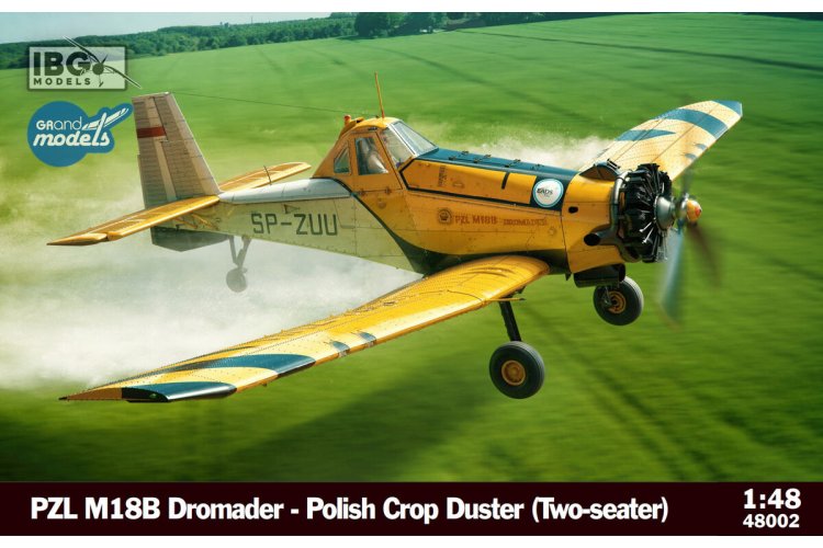 1:48 IBG Models 48002 PZL M18B Dromader &ndash; Polish Two-Seat Agricultural Sprayer &ndash; Propeller Aircraft - Ibg48002 1 - IBG48002