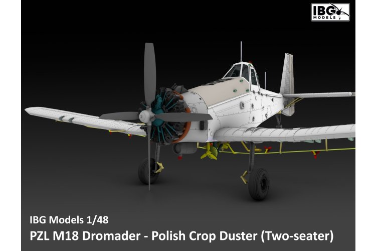 1:48 IBG Models 48002 PZL M18B Dromader &ndash; Polish Two-Seat Agricultural Sprayer &ndash; Propeller Aircraft - Ibg48002 12 - IBG48002