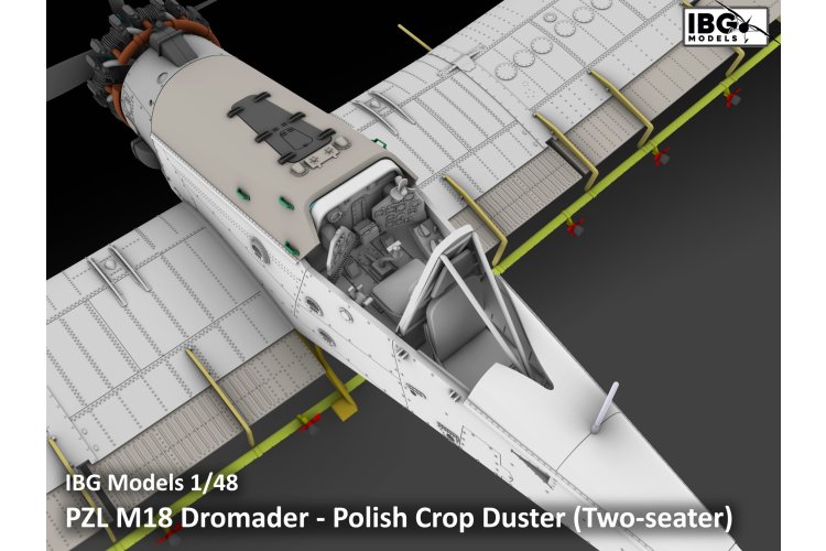 1:48 IBG Models 48002 PZL M18B Dromader &ndash; Polish Two-Seat Agricultural Sprayer &ndash; Propeller Aircraft - Ibg48002 13 - IBG48002
