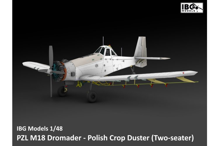 1:48 IBG Models 48002 PZL M18B Dromader &ndash; Polish Two-Seat Agricultural Sprayer &ndash; Propeller Aircraft - Ibg48002 2 - IBG48002