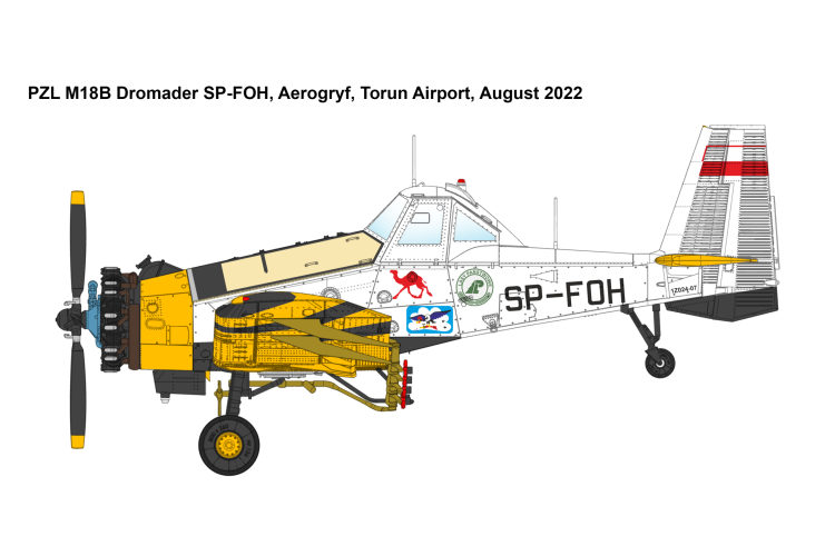 1:48 IBG Models 48002 PZL M18B Dromader &ndash; Polish Two-Seat Agricultural Sprayer &ndash; Propeller Aircraft - Ibg48002 28 - IBG48002