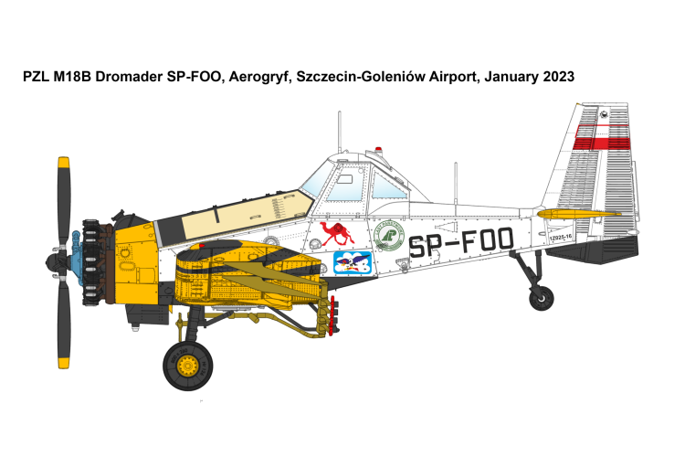 1:48 IBG Models 48002 PZL M18B Dromader &ndash; Polish Two-Seat Agricultural Sprayer &ndash; Propeller Aircraft - Ibg48002 29 - IBG48002