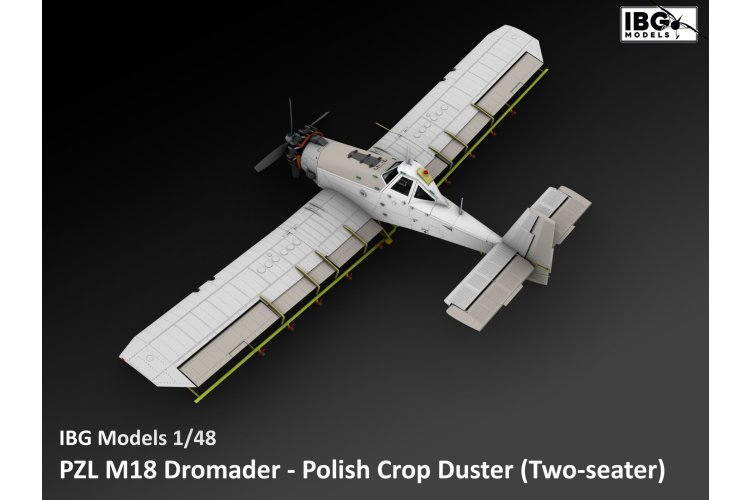 1:48 IBG Models 48002 PZL M18B Dromader &ndash; Polish Two-Seat Agricultural Sprayer &ndash; Propeller Aircraft - Ibg48002 4 - IBG48002