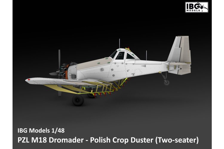 1:48 IBG Models 48002 PZL M18B Dromader &ndash; Polish Two-Seat Agricultural Sprayer &ndash; Propeller Aircraft - Ibg48002 5 - IBG48002