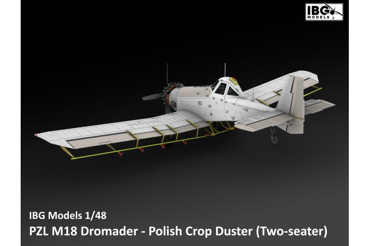 1:48 IBG Models 48002 PZL M18B Dromader &ndash; Polish Two-Seat Agricultural Sprayer &ndash; Propeller Aircraft - Ibg48002 6 - IBG48002