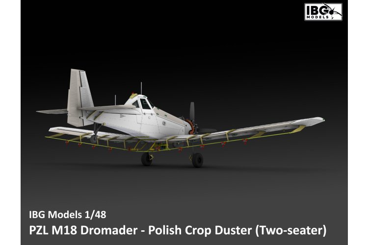 1:48 IBG Models 48002 PZL M18B Dromader &ndash; Polish Two-Seat Agricultural Sprayer &ndash; Propeller Aircraft - Ibg48002 8 - IBG48002