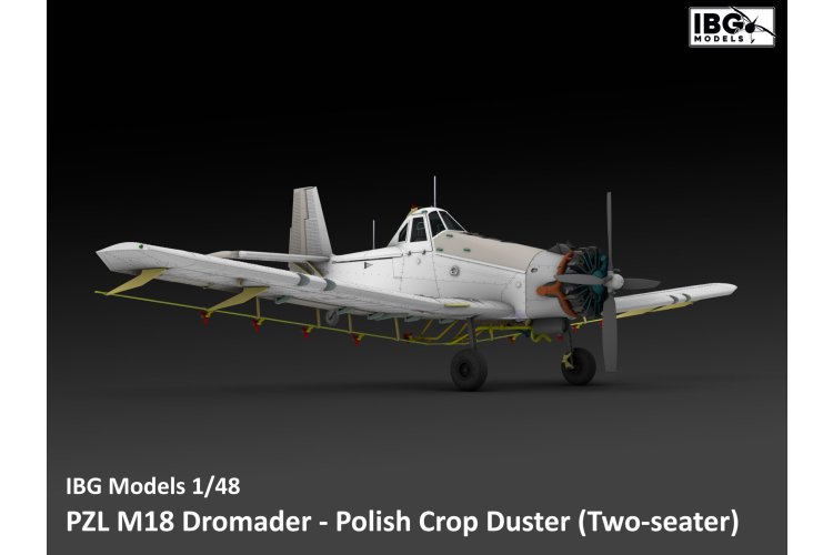 1:48 IBG Models 48002 PZL M18B Dromader &ndash; Polish Two-Seat Agricultural Sprayer &ndash; Propeller Aircraft - Ibg48002 9 - IBG48002