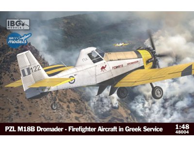 1:48 IBG Models 48004 PZL M18B Dromader - Brandbestrijdingsvliegtuig in Griekse Dienst - Pools Propellervliegtuig - Ibg48004 1 - IBG48004