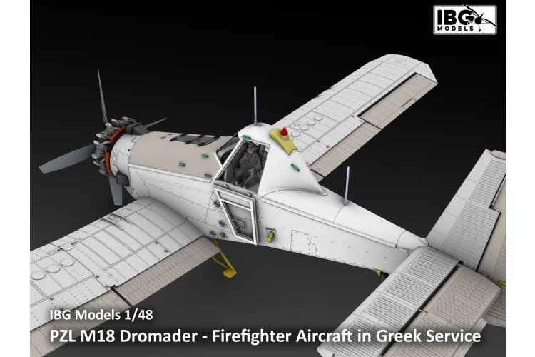1:48 IBG Models 48004 PZL M18B Dromader &ndash; Firefighting Aircraft in Greek Service &ndash; Polish Propeller Aircraft - Ibg48004 3 - IBG48004