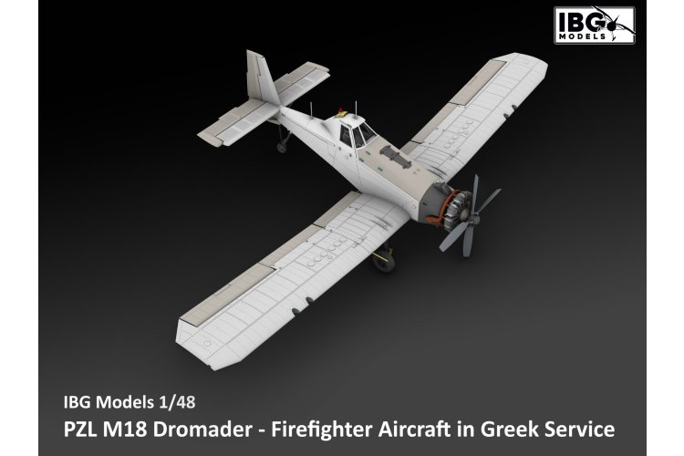 1:48 IBG Models 48004 PZL M18B Dromader &ndash; Firefighting Aircraft in Greek Service &ndash; Polish Propeller Aircraft - Ibg48004 9 - IBG48004