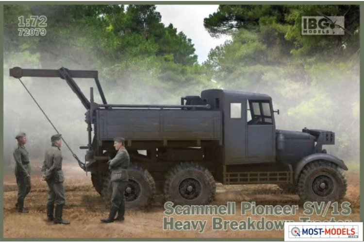 1:72 IBG Models 72079 Scammell Pioneer SV/1S Heavy Breakdown Tractor - Ibg72079 scammel ibg 1 - IBG72079