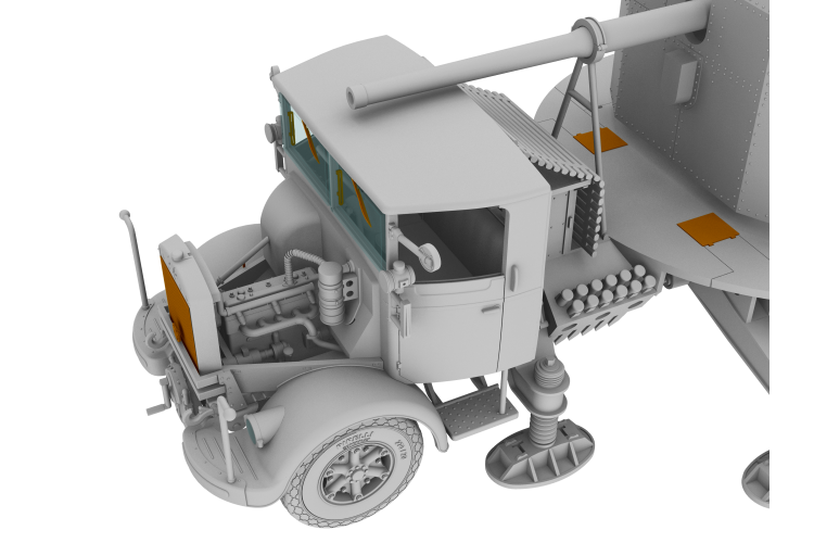 1:72 IBG Models 72095 Autocannone 3Ro & Ammunition Vehicle 2-in-1 WWII - Italian Artillery Truck - Ibg72095 14 - IBG72095