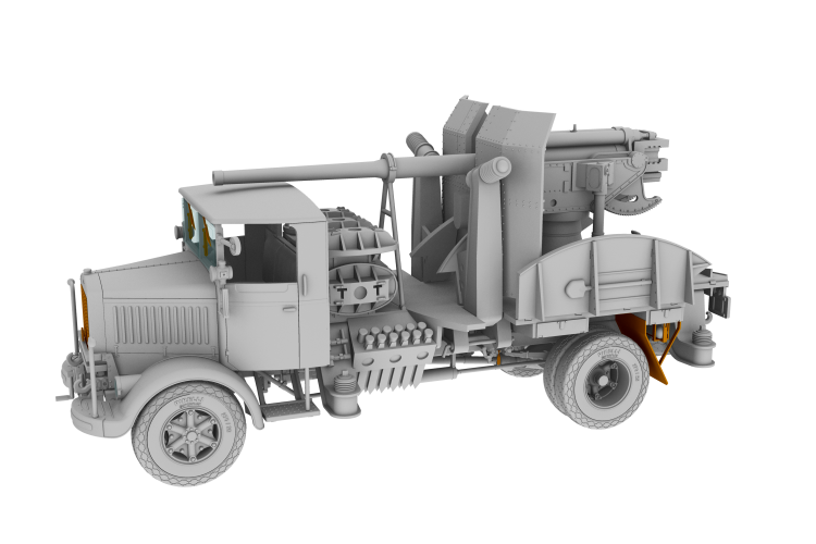 1:72 IBG Models 72095 Autocannone 3Ro & Ammunition Vehicle 2-in-1 WWII - Italian Artillery Truck - Ibg72095 15 - IBG72095