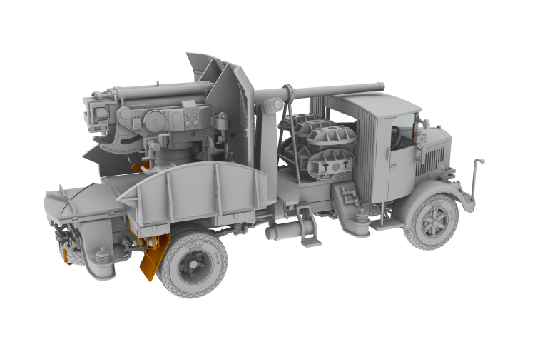 1:72 IBG Models 72095 Autocannone 3Ro & Ammunition Vehicle 2-in-1 WWII - Italian Artillery Truck - Ibg72095 16 - IBG72095
