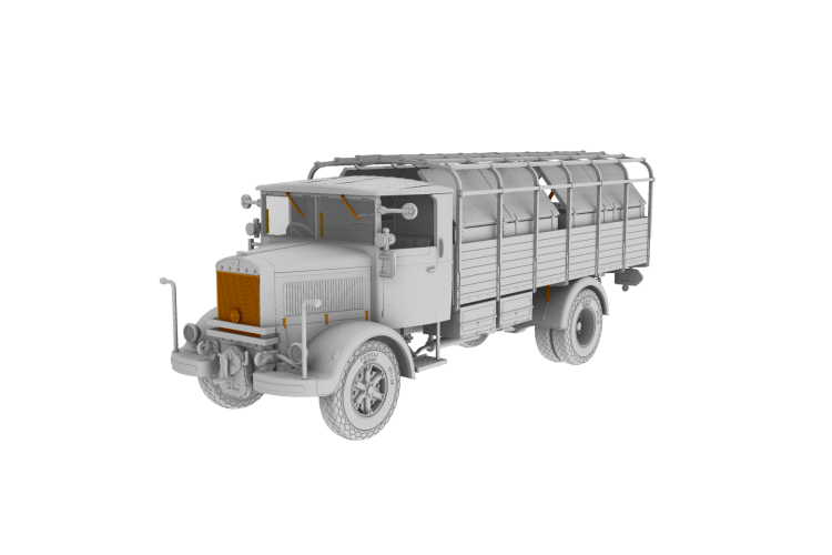 1:72 IBG Models 72095 Autocannone 3Ro & Ammunition Vehicle 2-in-1 WWII - Italian Artillery Truck - Ibg72095 17 - IBG72095
