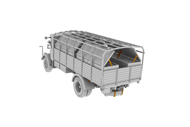 1:72 IBG Models 72095 Autocannone 3Ro & Ammunition Vehicle 2-in-1 WWII - Italian Artillery Truck - Ibg72095 21 - IBG72095