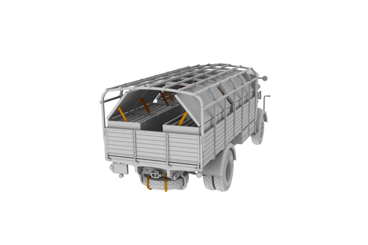 1:72 IBG Models 72095 Autocannone 3Ro & Ammunition Vehicle 2-in-1 WWII - Italian Artillery Truck - Ibg72095 23 - IBG72095