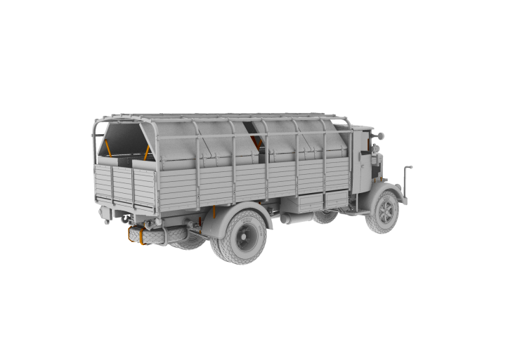 1:72 IBG Models 72095 Autocannone 3Ro & Ammunition Vehicle 2-in-1 WWII - Italian Artillery Truck - Ibg72095 24 - IBG72095