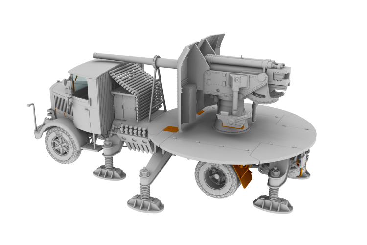 1:72 IBG Models 72095 Autocannone 3Ro & Ammunition Vehicle 2-in-1 WWII - Italian Artillery Truck - Ibg72095 6 - IBG72095