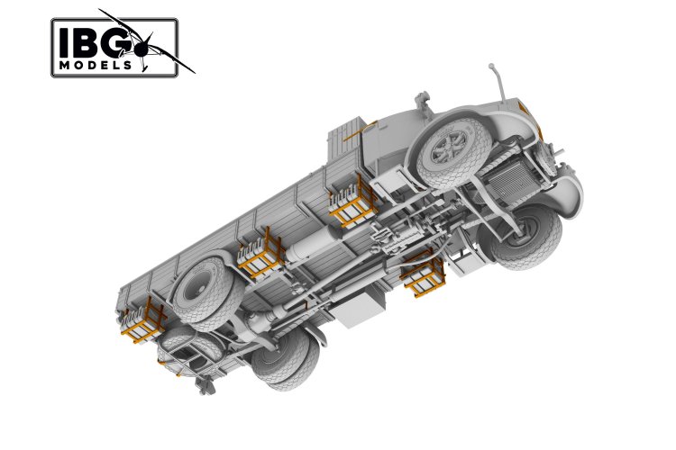 1:72 IBG Models 72098 3Ro with 100mm Howitzer 100/17 WWII - Italian Artillery Truck - Ibg72098 14 - IBG72098