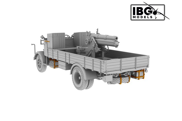 1:72 IBG Models 72098 3Ro with 100mm Howitzer 100/17 WWII - Italian Artillery Truck - Ibg72098 7 - IBG72098