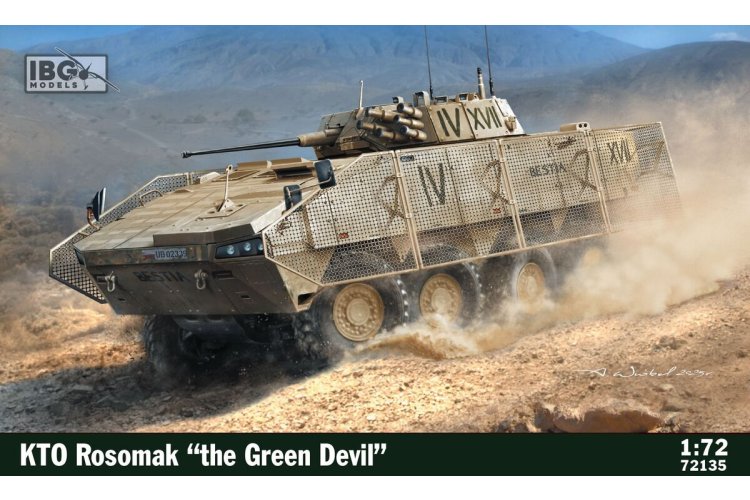 1:72 IBG Models 72135 KTO Rosomak &ndash; The Green Devil &ndash; Polish Armoured Vehicle - Ibg72135 1 - IBG72135
