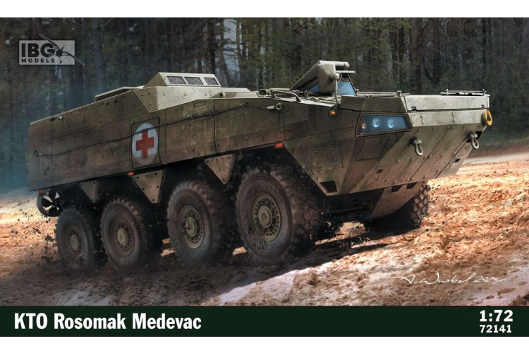 1:72 IBG Models 72141 KTO Rosomak Medevac &ndash; Polish Armoured Vehicle - Ibg72141 1 - IBG72141