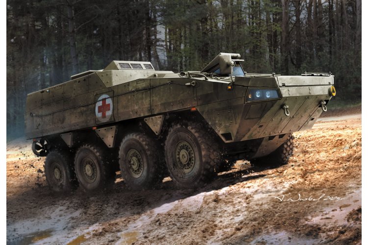 1:72 IBG Models 72141 KTO Rosomak Medevac &ndash; Polish Armoured Vehicle - Ibg72141 2 - IBG72141
