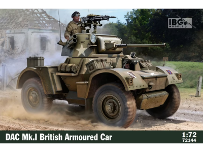 1:72 IBG Models 72144 British Daimler Armoured Car Mk.I - Ibg72144 - IBG72144